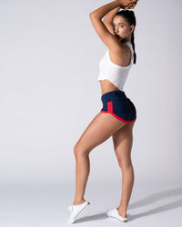 Americana* (Active Stretch Booty Shorts