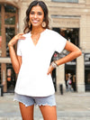 White blouse for women