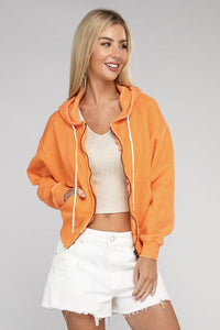 Zip up hoodie for women