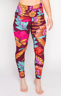 Indie Flow Printed Yoga Leggings for yoga