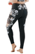 Back view of Beeloved Blackout Printed Yoga Legging