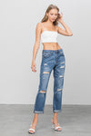 Popular DISTRESSED PREMIUM BOYFRIEND JEANS