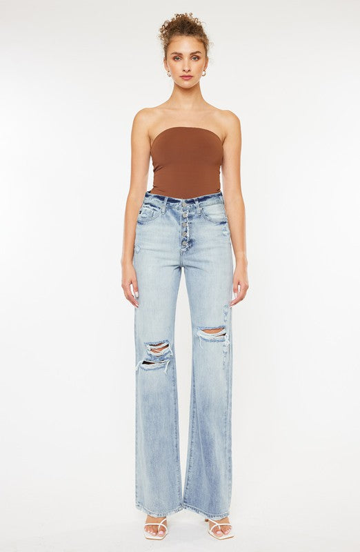 ULTRA HIGH RISE 90'S FLARE JEANS