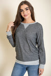 Terry Crew Neck Tunic