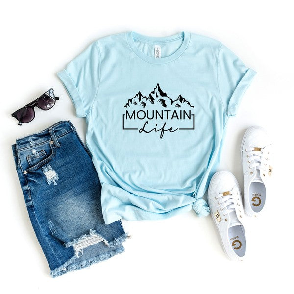 Mountain Life Short Sleeve Graphic Tee