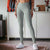 Ribbed V-Waist Activewear Leggings by Anna-Kaci