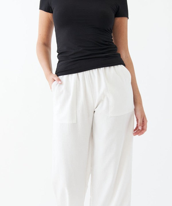 ADD BAMBOO COTTON LINEN PANTS TO CART