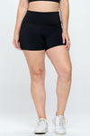 Buttery-Soft Activewear Biker Shorts 4 In. Inseam