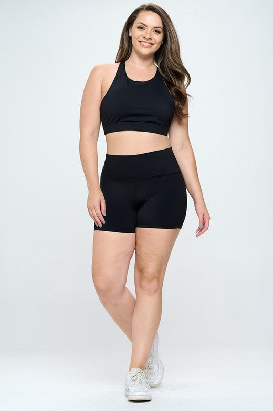 Buttery-Soft Activewear Biker Shorts 4 In. Inseam