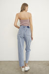 HIGH RISE STRAIGHT JEANS