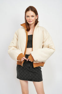 REVERSIBLE PUFFER JACKET