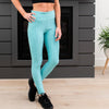 Aqua 1X/2X or 2X/3X Anti Cellulite Leggings