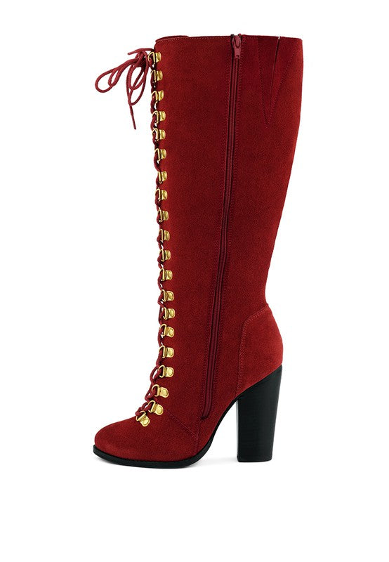 Street-Slay Antique Heeled Calf Boot