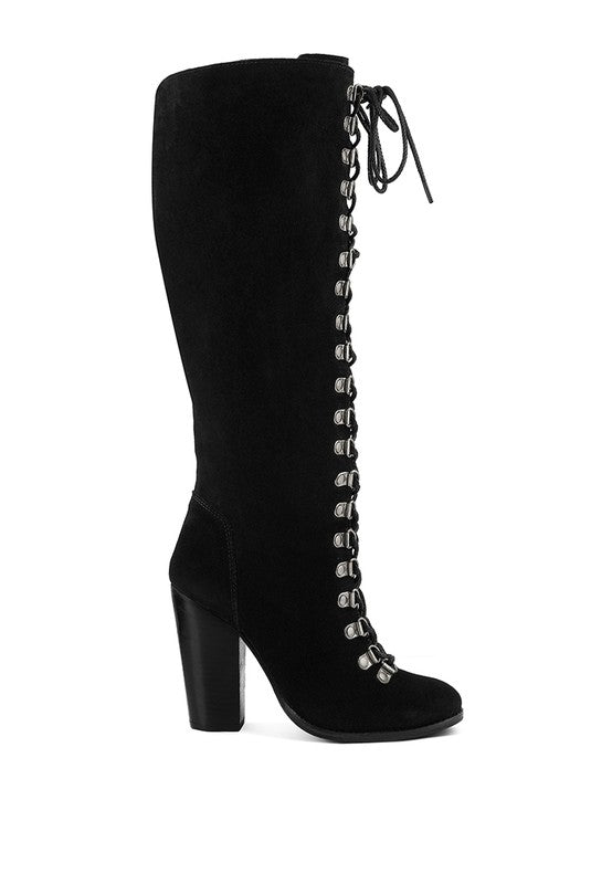 Street-Slay Antique Heeled Calf Boot