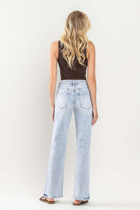 High rise flare jeans