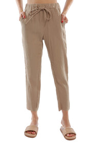 Drawstring Narrow Bottom Summer Pants