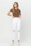 High Rise Crop Skinny Jeans