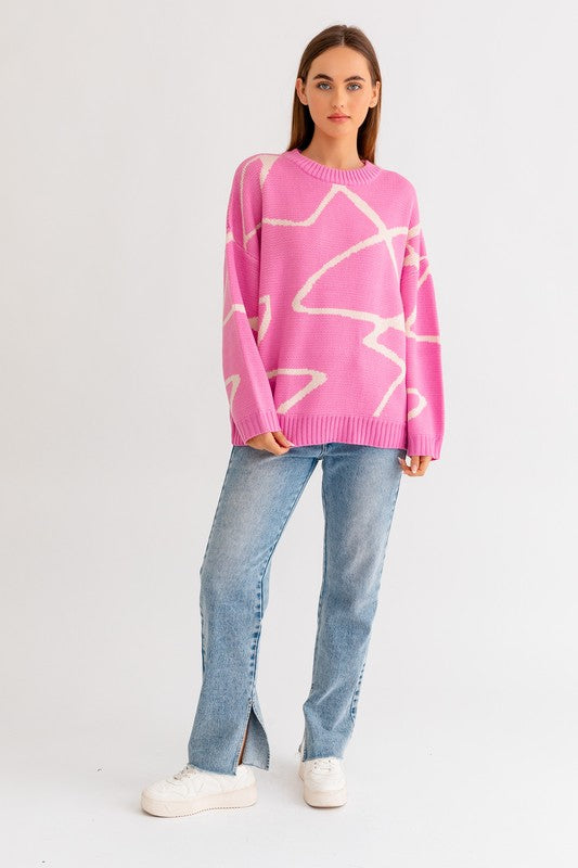 Oversize sweater for women