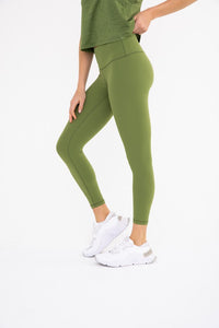 Right side view of Manhattan Ultra Form Fit Leggings