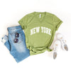 Varsity New York Graphic V-Neck Tee