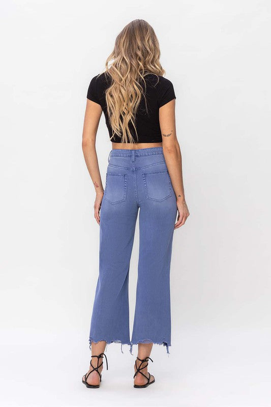 90"s Vintage Crop Flare Jeans