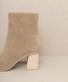 Square Toe Ankle Boots