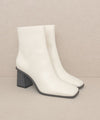 Square Toe Ankle Boots