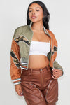 Buy online Athina Color Block Jacket