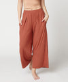 Cute BAMBOO WIDE PANTS ANKLE LENGTH