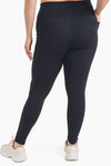 Get Curvy Tapered Band Essential High Waist Leggings