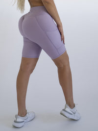 Pristine Pocket Biker Shorts | LILAC