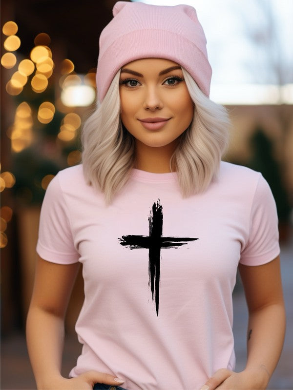 Graffiti Cross Graphic Tee