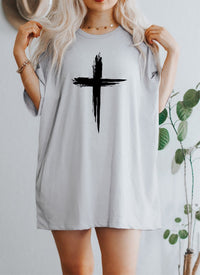 Graffiti Cross Graphic Tee