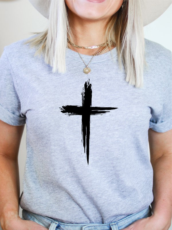 Graffiti Cross Graphic Tee