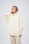 90s Vintage Two Seasons Hoodie Cream by Amoo