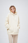 90s Vintage Two Seasons Hoodie Cream by Amoo