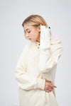 90s Vintage Two Seasons Hoodie Cream by Amoo