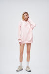 90s Vintage Two Seasons Hoodie Pink by Amoo