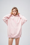 90s Vintage Two Seasons Hoodie Pink by Amoo