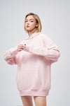 90s Vintage Two Seasons Hoodie Pink by Amoo