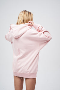 90s Vintage Two Seasons Hoodie Pink by Amoo