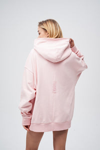 90s Vintage Two Seasons Hoodie Pink by Amoo