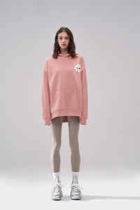 Cute "Aster" Fleur Pink Hoodie