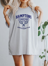 Hamptons Tennis Club Est 1989 Graphic Tee