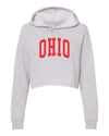 Ohio Varsity Cropped Hoodie