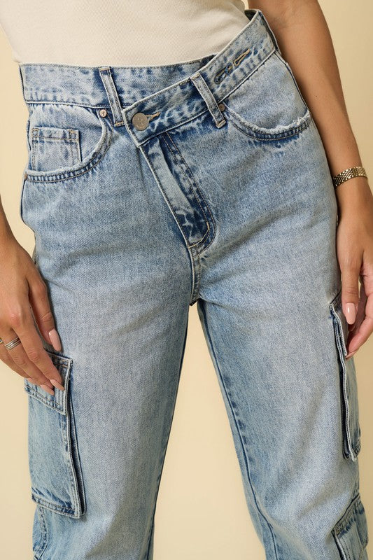 Cargo jeans for girls