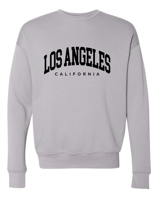 Los Angeles California Graphic Crewneck Sweatshirt