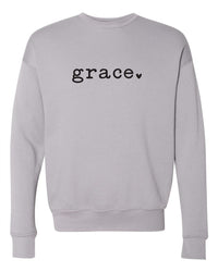 Grace heart Bella Canvas Premium Sweatshirt