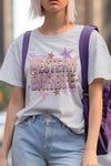 Western Retro Vintage Graphic Tee ash