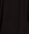 Black BAMBOO FLARED MID LENGTH SKIRT